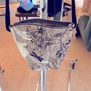 Floral Patterned Crossbody Bag